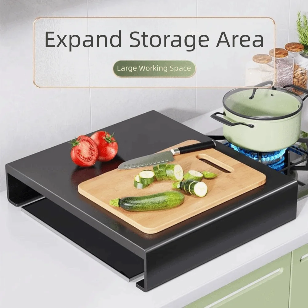 Carbon Steel Stove Cover – Magnetic Space-Saving Burner Lid Stove Cover Richie's
