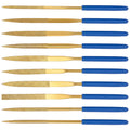 10Pc Titanium Diamond Needle File Set – Metal Glass Ceramic Needle File Set Richie's 10pcs