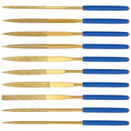 10Pc Titanium Diamond Needle File Set – Metal Glass Ceramic Needle File Set Richie's 10pcs