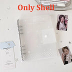A5 Loose-Leaf Ring Binder Notebook Journal Planner – Ins Style Ring Binder Notebook Richie's Star - only shell