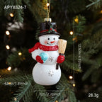 Red & White Plastic Christmas Tree Hanging Ornaments – DIY Christmas Ornaments Richie's 7
