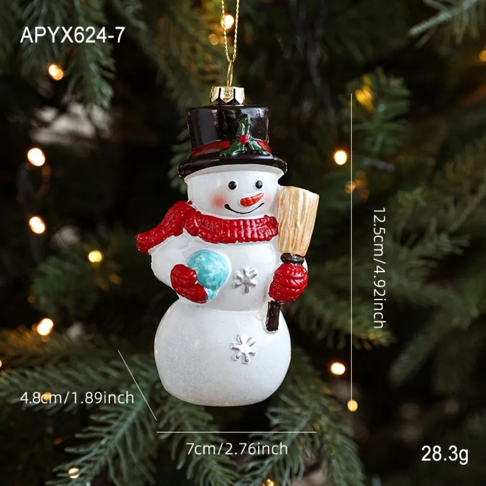 Red & White Plastic Christmas Tree Hanging Ornaments – DIY Christmas Ornaments Richie's 7
