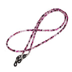 Handmade Beaded Glasses Chain – Non-Slip Unisex Eyeglass Lanyard Eyeglass Chain Lanyard Richie's purple
