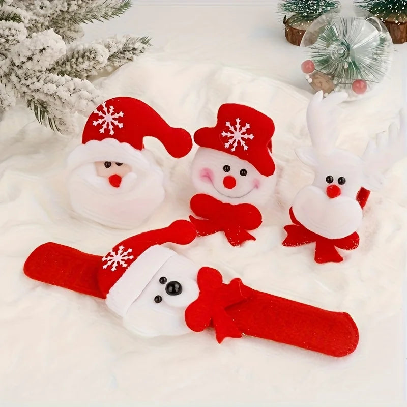 Christmas Bracelets – Santa, Snowman & Reindeer Designs Holiday Bracelet Set Richie's