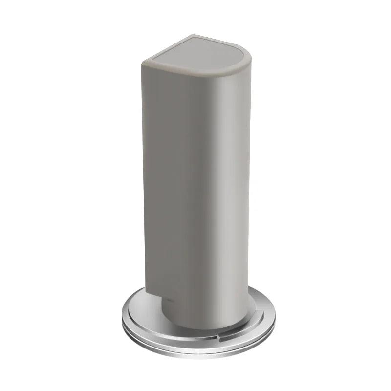Magnetic Door Stopper Hidden Floor Mount Wall Protector Magnetic Door Stop Richie's gray 1pcs