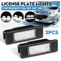 18 SMD LED License Plate Light 6000K – Peugeot & Citroën LED License Plate Light Richie's Default Title