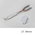 13" Long Nose Pliers 45° 90° Carbon Steel – TOTNEND Long Nose Pliers Richie's C