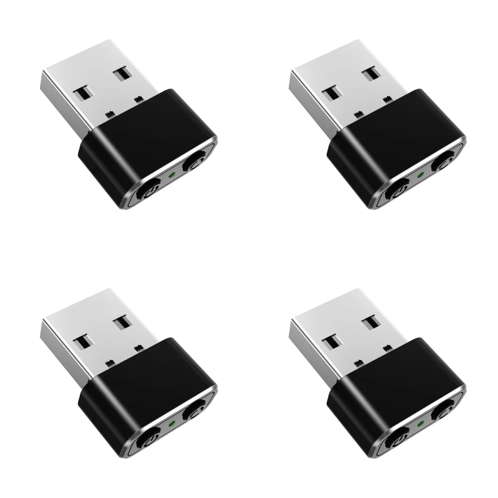 USB Mouse Jiggler – 3 Modes, Plug & Play, Keeps PC Active USB Mouse Jiggler Richie's 4 PCS