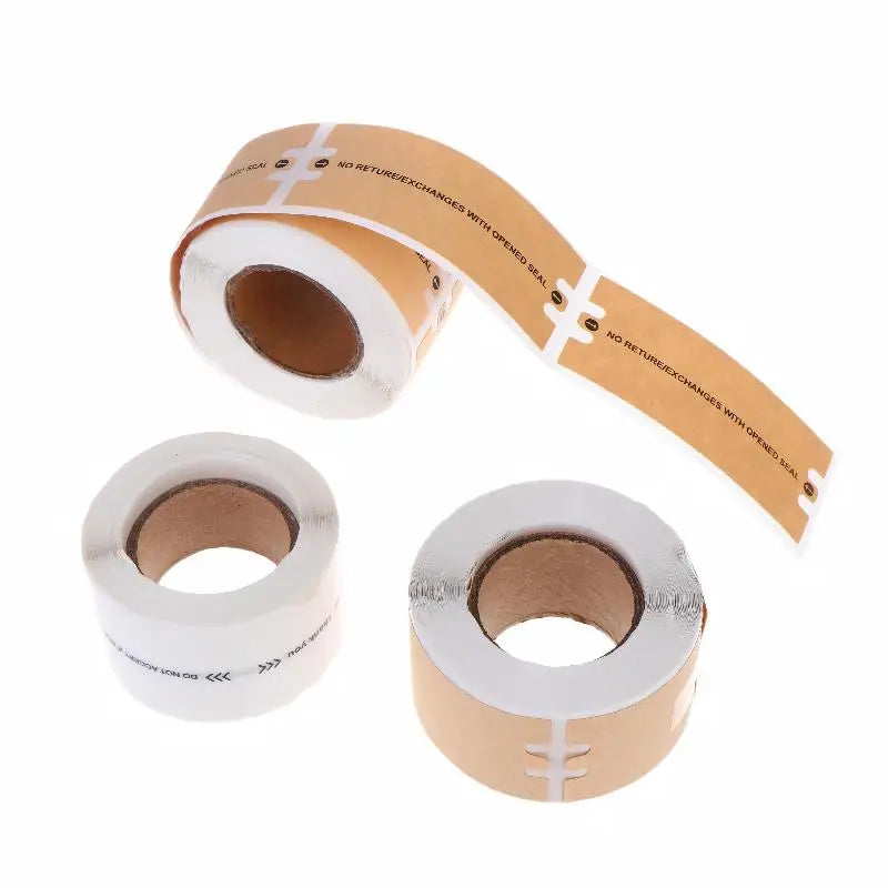 Tamper Evident Sealing Stickers 100/150Pcs – Kraft Security Labels Security Sealing Labels Richie's