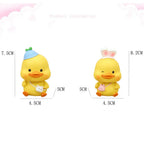 Resin Mini Duck Figurines – Cute Cartoon Duck DIY Decor Mini Duck Figurine Richie's