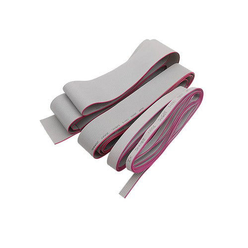 1.27mm Pitch Grey Flat Ribbon Cable 28AWG 6–60 Pin IDC 1M Flat Ribbon Cable Richie's