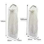 Clear Wedding Dress Garment Bag – Reusable Dust-Proof Cover Garment Storage Bag Richie's