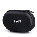 Mini Hard Earphone Storage Case – Earbuds, USB & Card Organizer Earphone Carrying Case Richie's Black