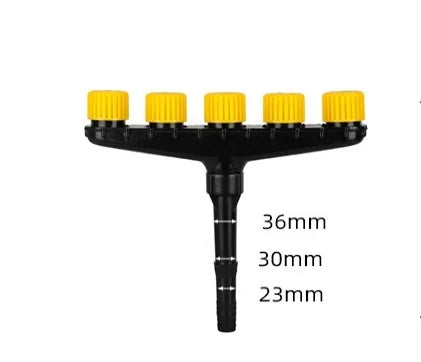 Adjustable Garden Mist Spray Nozzle – Lawn & Farm Irrigation Garden Spray Nozzle Richie's 5 head