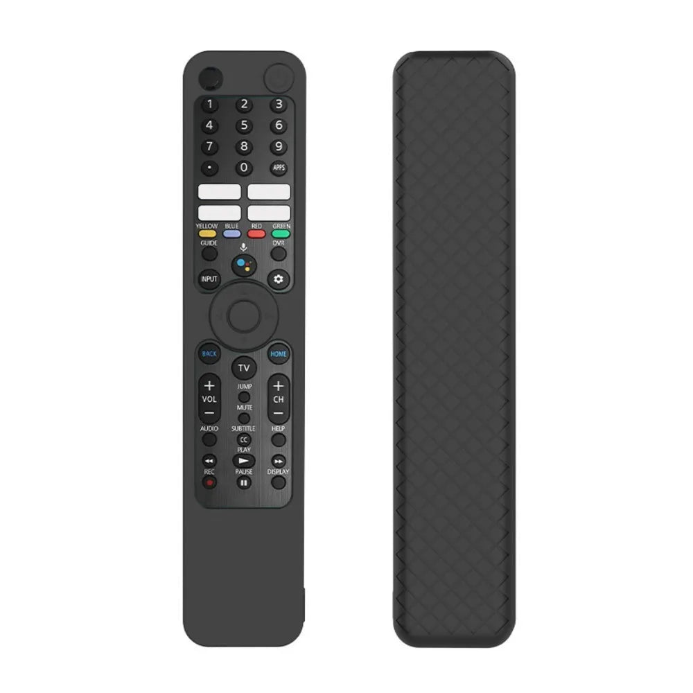 Silicone Remote Cover with Lanyard for Sony RMF-TX600 Series Remote Control Cover Richie's Black