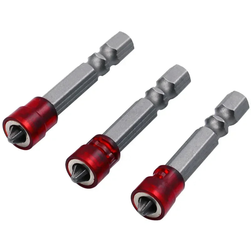 Magnetic PH2 Screwdriver Bits 1/4" Hex Shank with Depth Stop Ring Screwdriver Bit Set Richie's 3PCS