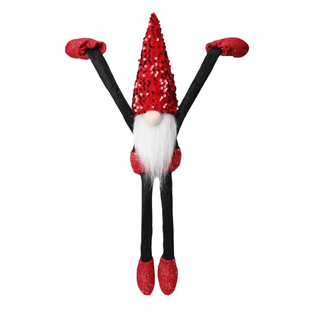 50CM Faceless Hanging Christmas Pendant Fireplace Ornament Christmas Ornament Richie's Red