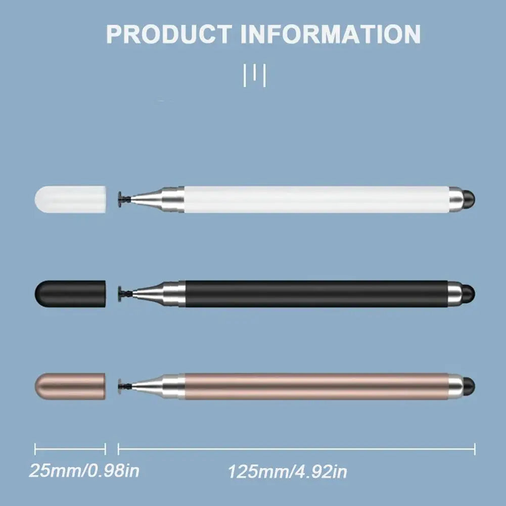 Universal 2-in-1 Stylus Pen for iPad iPhone & Android Tablets Touchscreen Stylus Pen Richie's