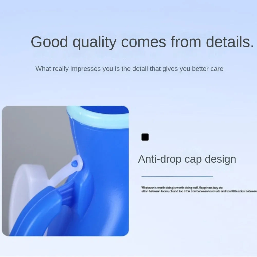 Portable Urinal Bottle with Lid – 1000ml Large Capacity Travel Portable Urinal Bottle Richie's