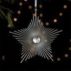 Transparent Acrylic Christmas Ornaments – Star Snowflake Pendant Christmas Ornament Richie's star
