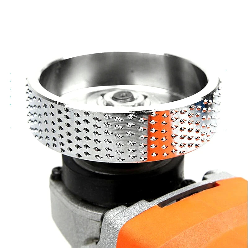 Tungsten Carbide Wood Carving Disc for Angle Grinders | 75mm Wood Grinding Disc Richie's