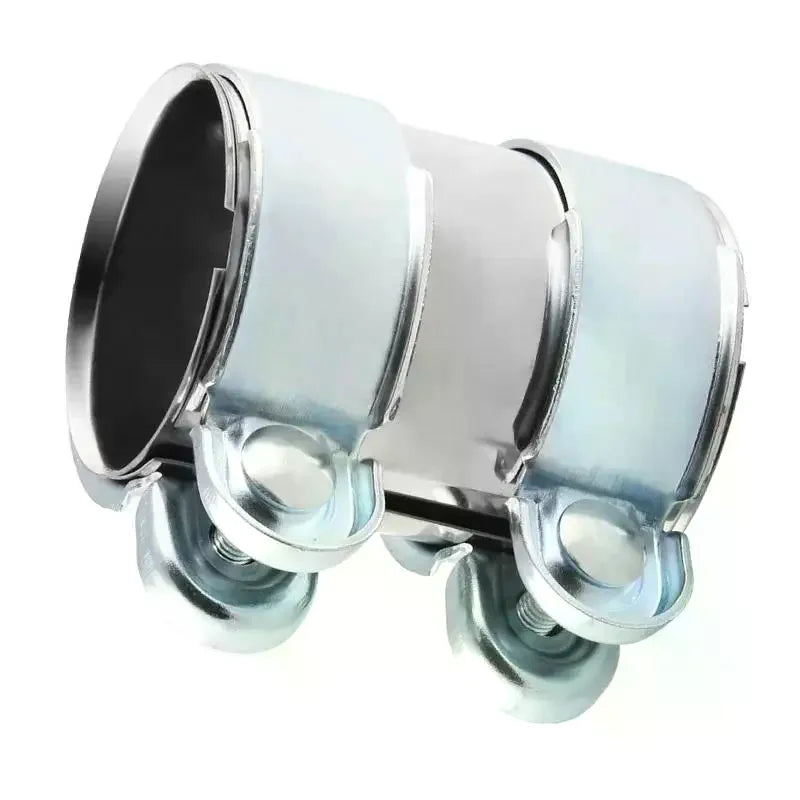 Adjustable Exhaust Clamp 45–65mm Steel Pipe Connector Sleeve Exhaust Clamp Richie's