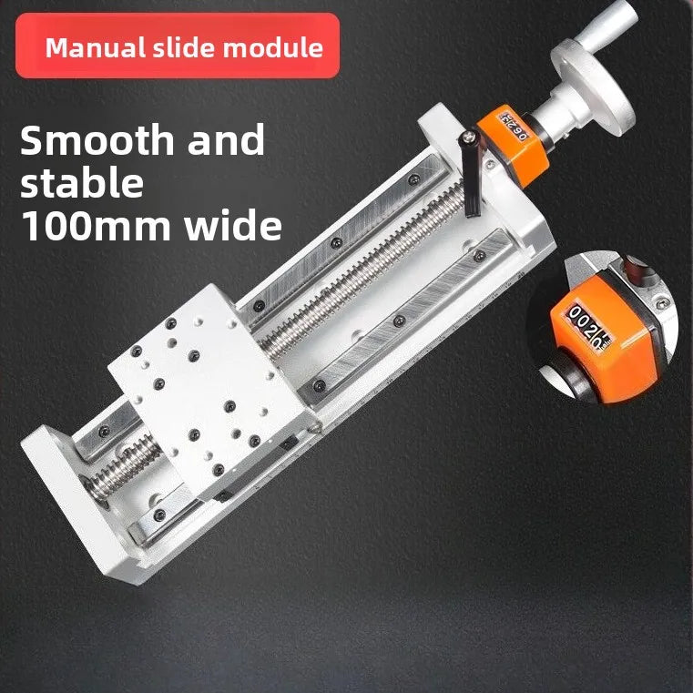XYZ Manual Linear Slide Table Digital Display & Handwheel S100 Linear Slide Table Richie's