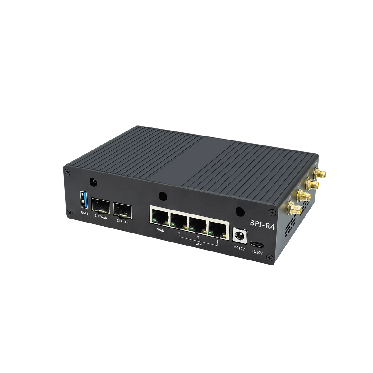 Banana Pi BPI-R4 Aluminum Case – Development Board Enclosure Development Board Case Richie's