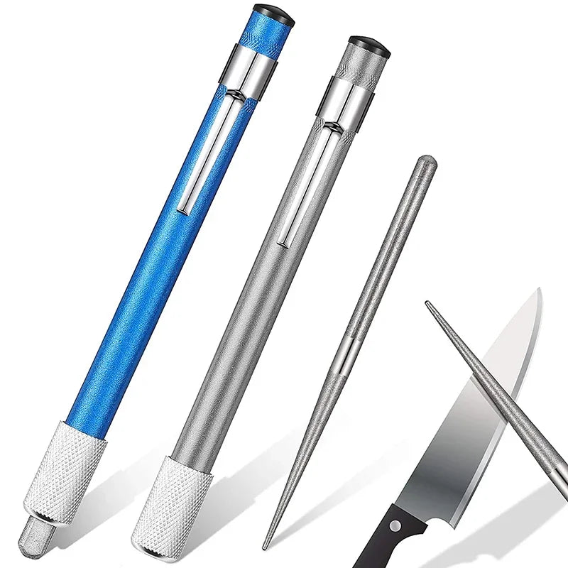 Diamond Pen Hook & Knife Sharpener – Portable Outdoor Tool Hook & Knife Sharpener Richie's
