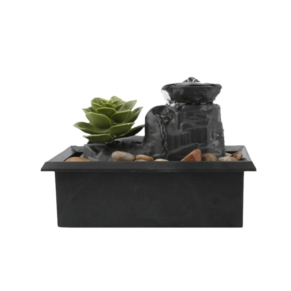 Desktop Water Fountain Waterfall Ornament | USB or Battery Desktop Water Fountain Richie's 2