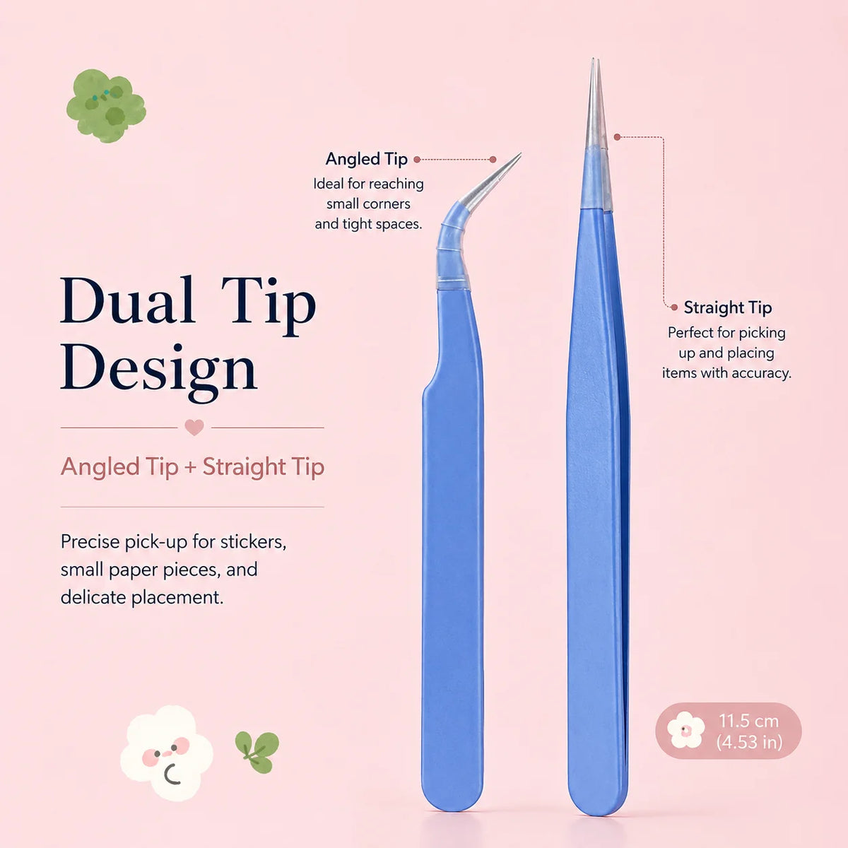 Stainless Steel Precision Tweezers – Industrial & Craft Use Precision Tweezers Richie's