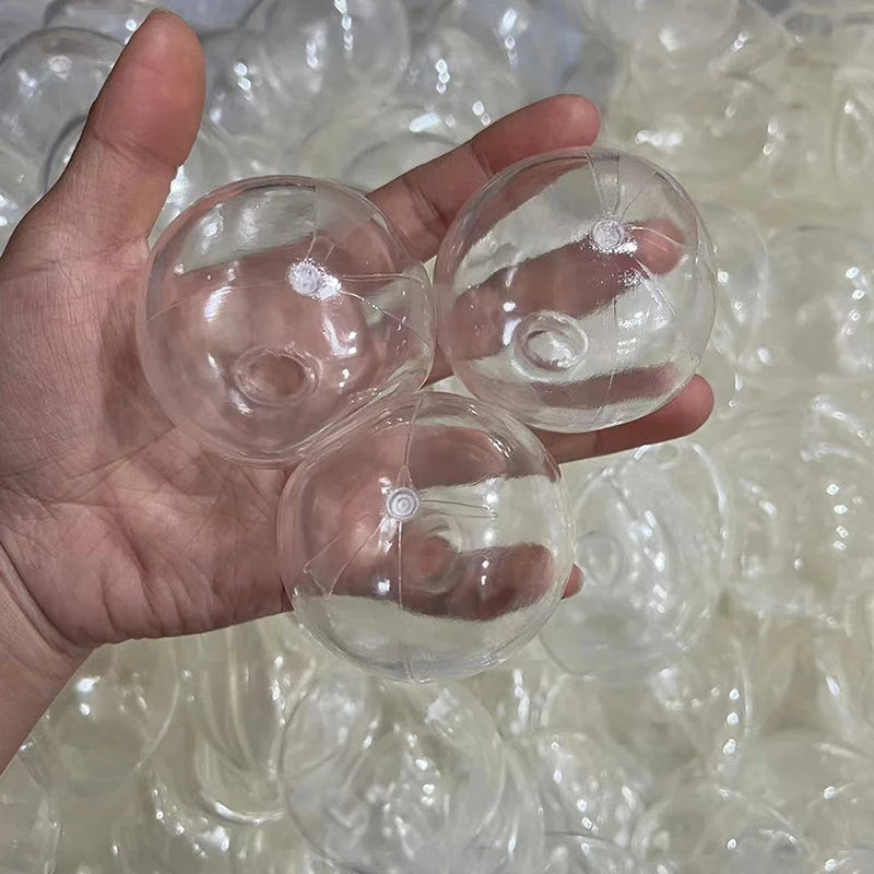 Transparent TPR Slow Rebound Sphere DIY Craft Ball 4/5/6cm Sensory Fidget Toy Richie's