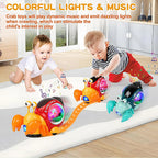 Baby Electric Crawling Snail Toy – Musical & Luminous Interactive Toddler Toy Richie's