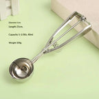 Stainless Steel Ice Cream Scoop Set – 3 Sizes, Spring Handle Ice Cream Scoop Set Richie's Diameter 50mm