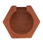 Solid Wood Coffee Filter Holder – Round Polished Storage Coffee Filter Holder Richie's