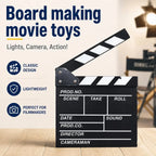 Wooden Movie Clapperboard 20x20cm – Film Slate & Prop Movie Clapperboard Richie's