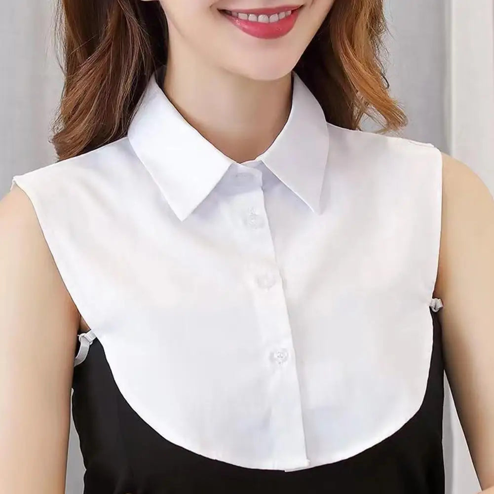 Gray Ruffle Detachable Fake Collar – Versatile Shirt Collar Detachable Collar Richie's