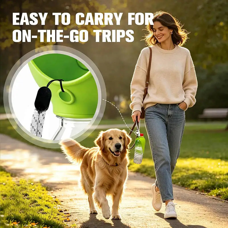 Portable Dog Water Bottle & Pet Drinking Cup – Outdoor Use Pet Water Bottle Richie's