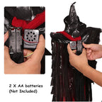 Voice-Controlled Hanging Ghost Halloween Prop – Sound & Flash Halloween Prop Richie's