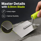 Flat Plaster Trowel – Carbon Steel Masonry & Concrete Tool Masonry Trowel Richie's