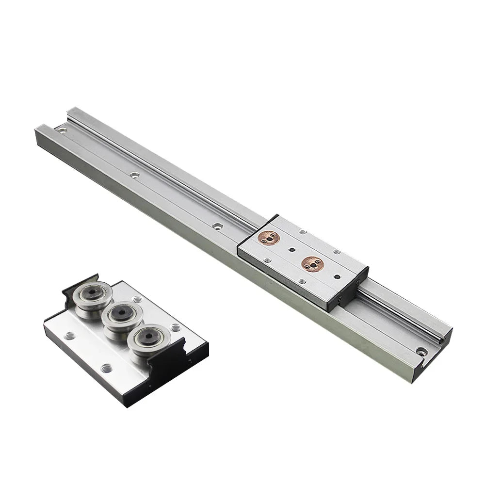 SGR15 Linear Guide Rail & SGB15 Roller Slide Block Set – 46mm Linear Guide Rail Set Richie's SGB15-4UU Locking 1500mm