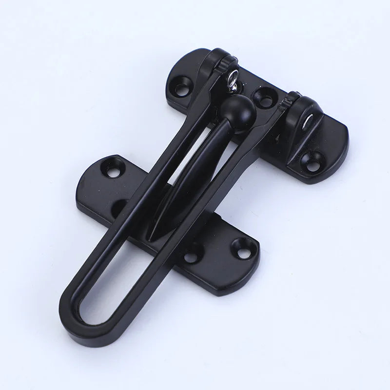 Zinc Alloy Door Hook Latch Lock – Barn & Sliding Gate Bolt Door Hook Latch Richie's BLACK