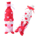 2Pcs Rudolph Couple Wine Bottle Sleeves – Reusable Gift Covers Wine Bottle Covers Richie's Default Title
