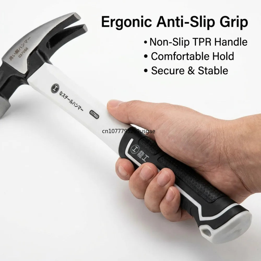 TOTNEND Claw Hammer Long Handle High Carbon Steel Non-Slip Claw Hammer Richie's
