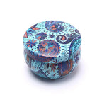 Retro Floral Tin Can 4oz – Tea, Candy & Sweet Storage Box Tin Storage Box Richie's 2