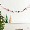Felt Christmas Banner Hanging Bunting – Reusable Xmas Decor Christmas Banner Richie's B