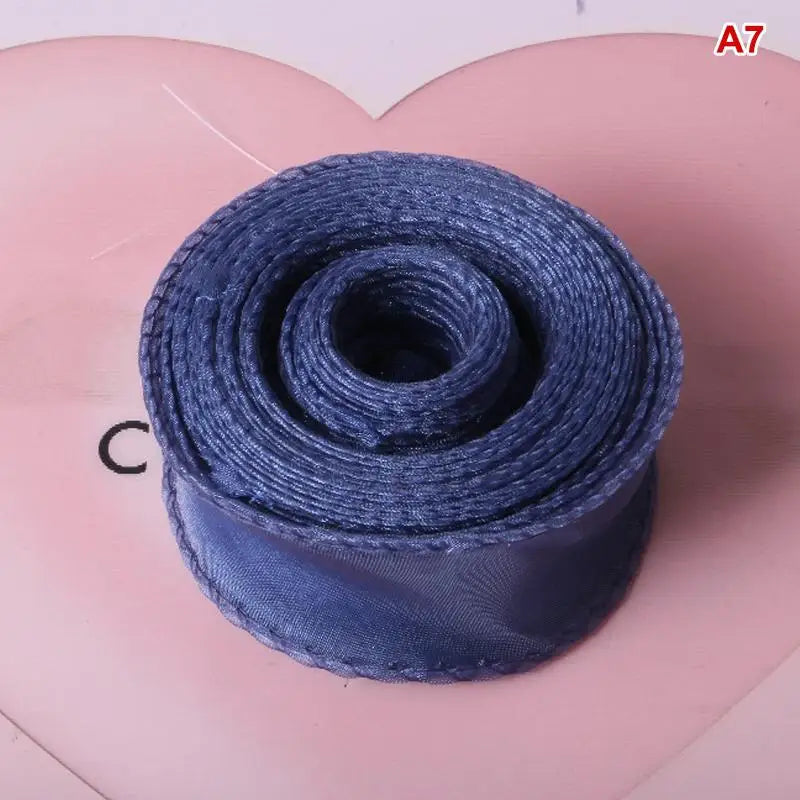 10 Yards Organza Wavy Edge Ribbon 4cm – Bouquet & Gift Wrap Craft Ribbon Richie's A7 10yard