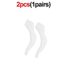 Silicone Anti-Slip Glasses Ear Hooks & Eyewear Grip Holder Eyewear Accessories Richie's White 1pairs
