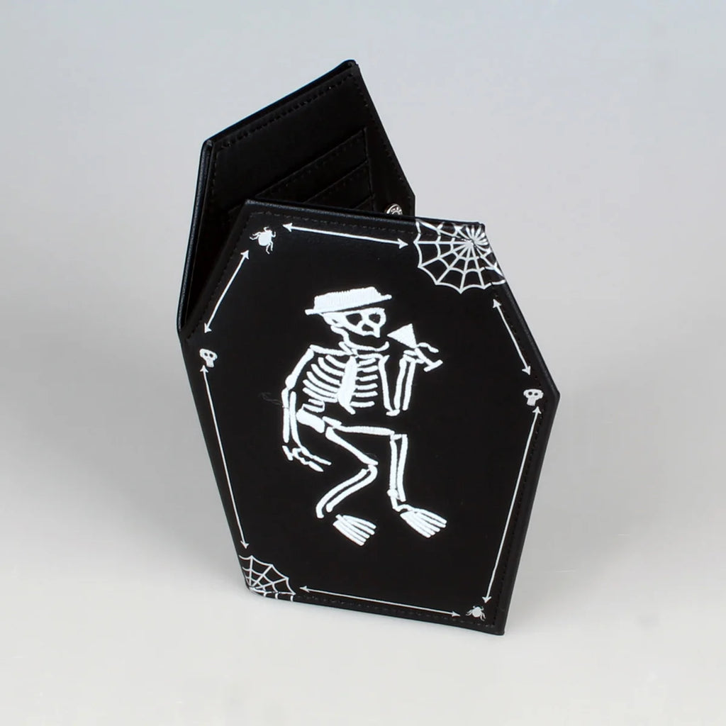 Nightglow Skeleton Coffin Wallet – Halloween Card & ID Holder Card & ID Wallet Richie's