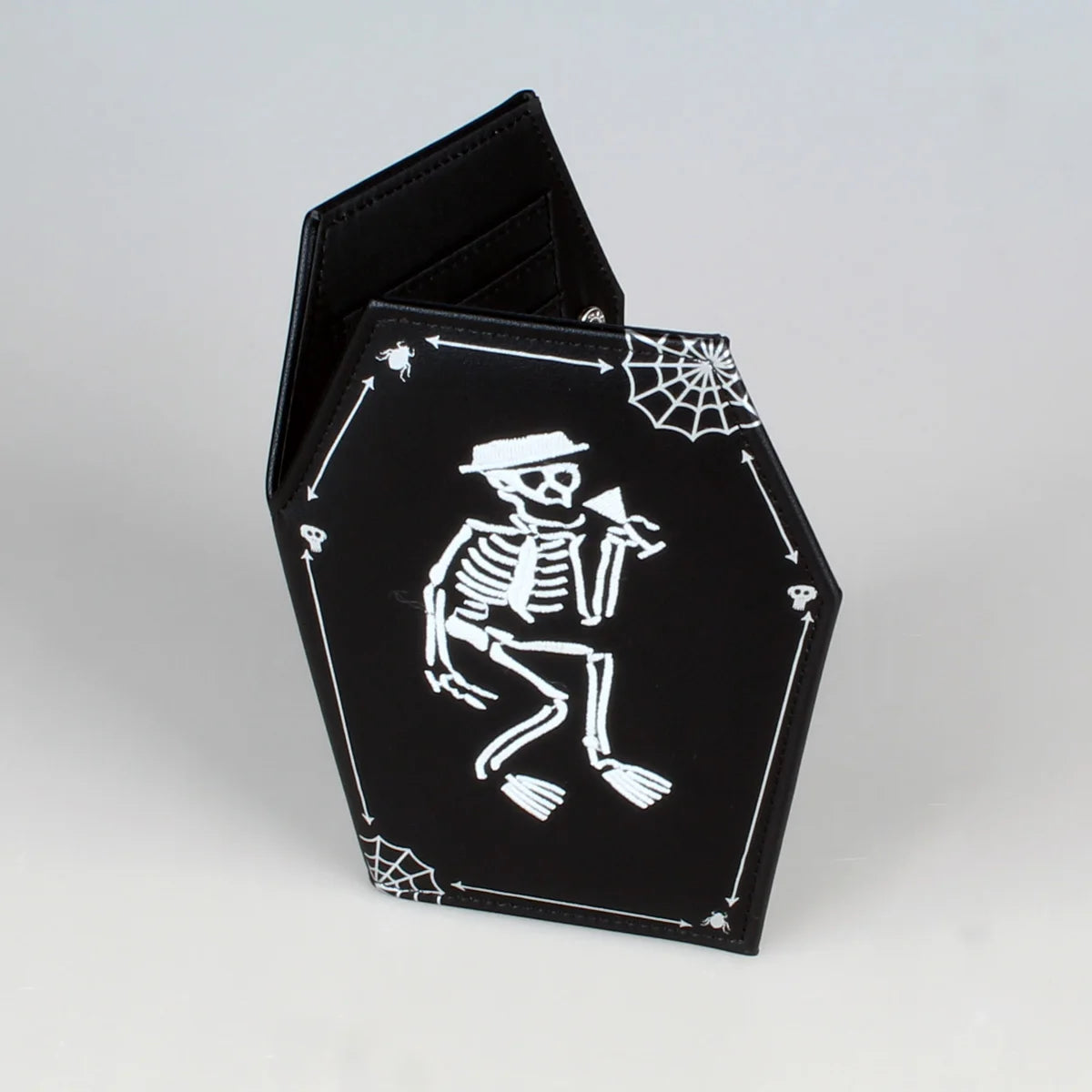 Nightglow Skeleton Coffin Wallet – Halloween Card & ID Holder Card & ID Wallet Richie's